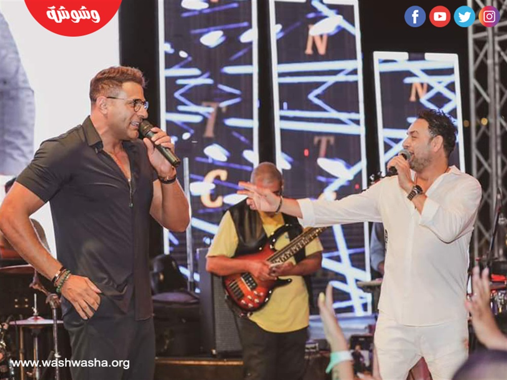 مصطفى قمر ومحمد نور